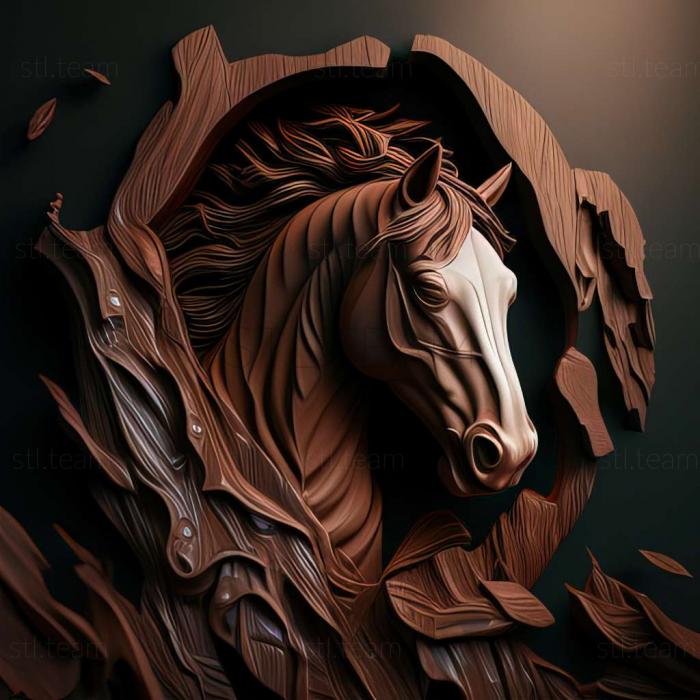 3D model Decay The Mare game (STL)